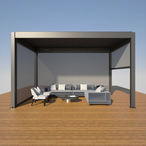 MotionFlex 400 – Pergola bioclimatique aluminium 4x3