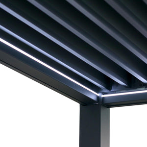 MotionFlex 300 – Pergola bioclimatique aluminium 3x3